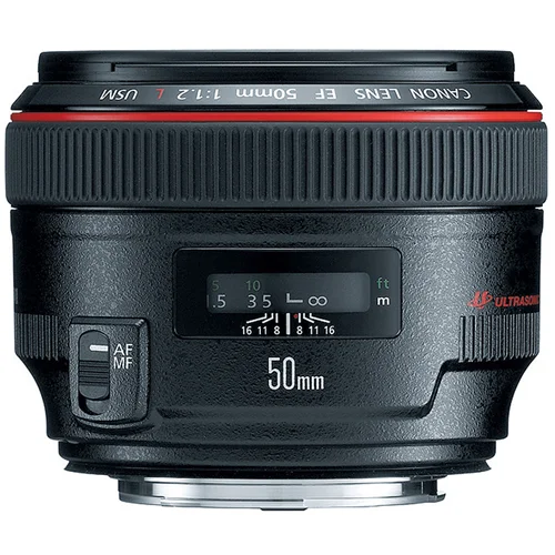 لنز کانن Canon EF 50mm f/1.2L USM استوک
